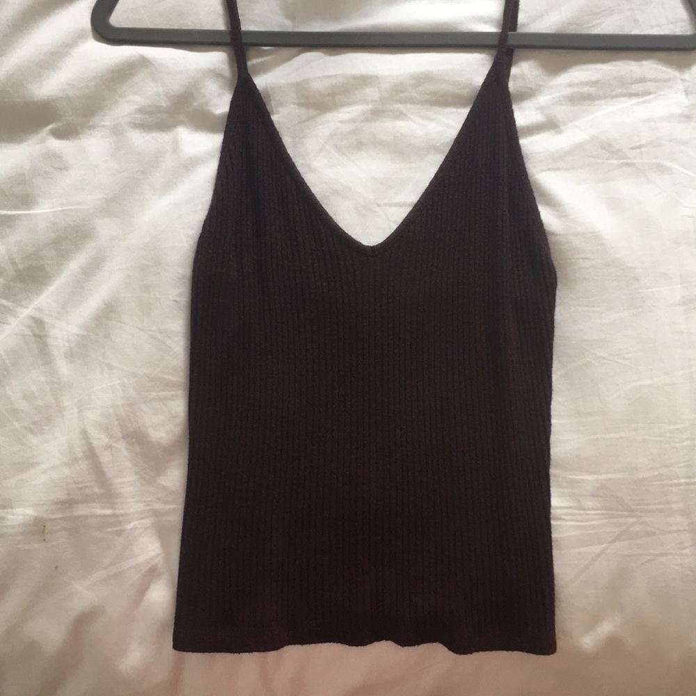 Brandy Melville burgundy tank top